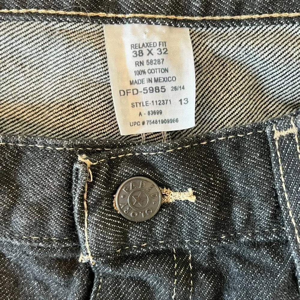 Faded Glory Dark Wash Jeans - Size 38 X 32